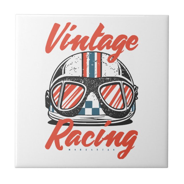 Racing Helmet Tile (Front)