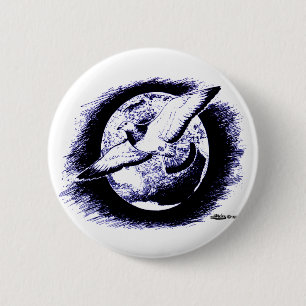 Racing Homer: A World Sport 6 Cm Round Badge