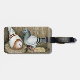 Racing Homers Home Life Luggage Tag