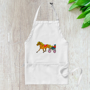 Racing Horse And Buggy  Standard Apron
