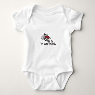 Racing In My Blood Baby Bodysuit