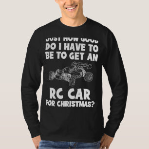 Racing into Holiday Laughs: Funny RC-Car Christmas T-Shirt
