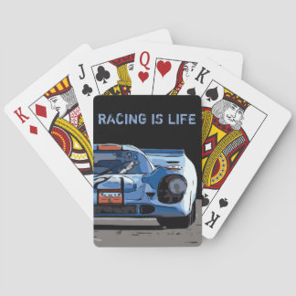RACING IS LIFE PLAYING CARDS