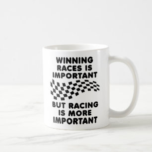 Racing Is More Important Dirt Bike Motocross Mug
