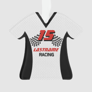 Racing Jersey Photo Keepsake Ornament