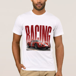 Racing Luxury Performance Editorial Graphic T-Shirt