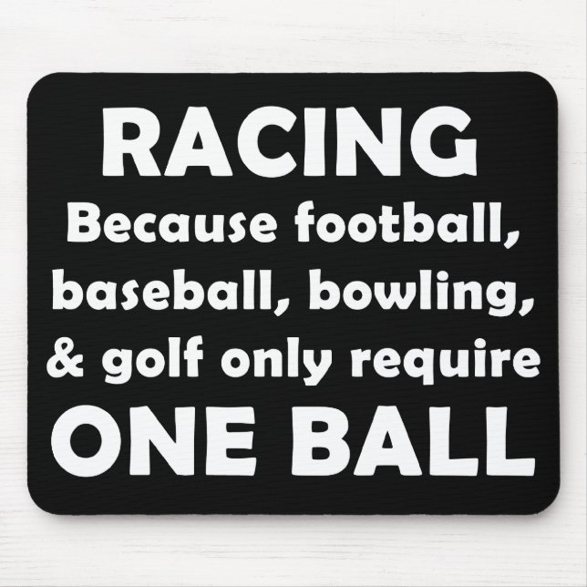 Racing Mouse Mat (Front)