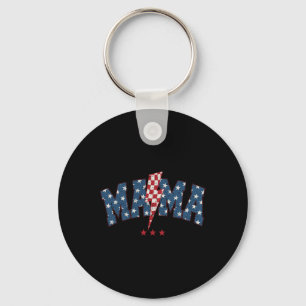 Racing Mum Race Mum 4th Of July Racer Race Chequer Key Ring