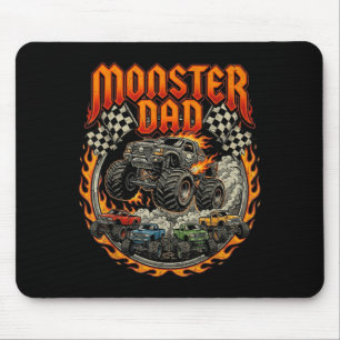Racing Off Road Fathers Day Monster Truck Dad Mouse Mat