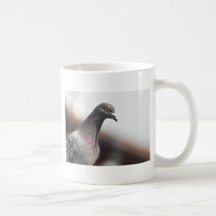 Racing pigeon coffee mug