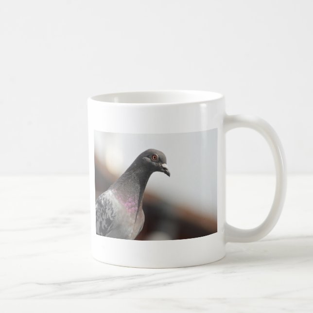 Racing pigeon coffee mug (Right)
