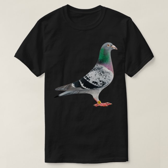 Racing pigeon T-Shirt (Design Front)