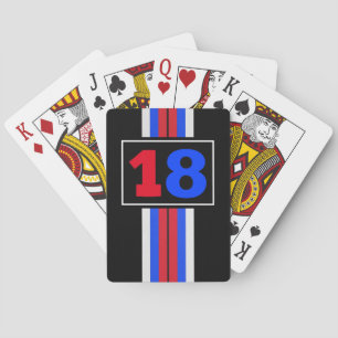 RACING PLAYING CARDS