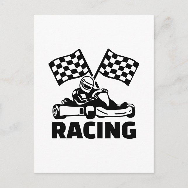 Racing Postcard (Front)