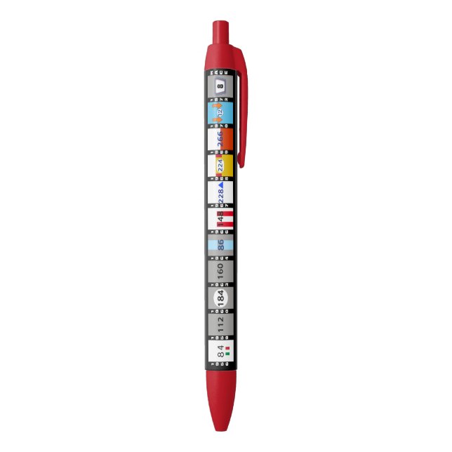 RACING RED INK PEN (Bottom (Vertical))