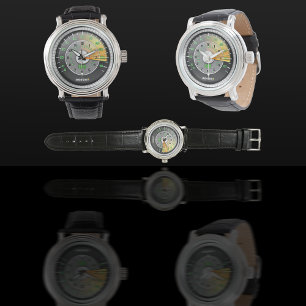 Racing Speedometer Custom Watch