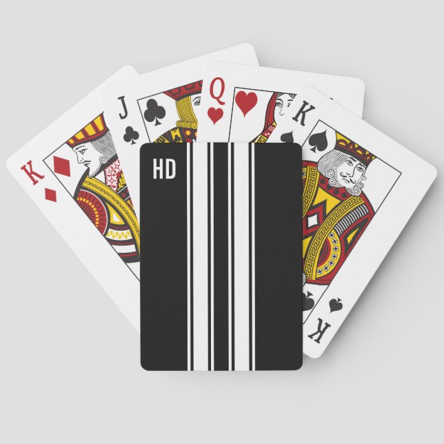Racing Stripes Playing Cards (Back)