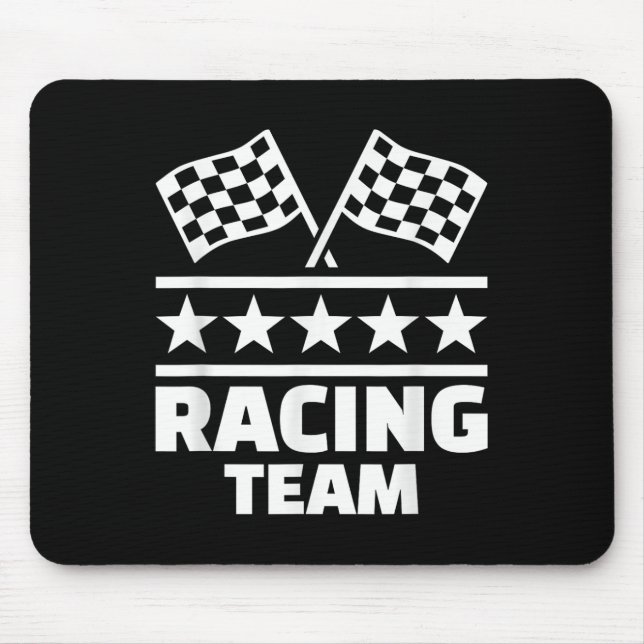 Racing Team  Mouse Mat (Front)