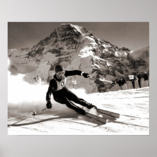Racing the Lauberhorn Poster