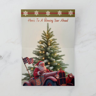 Racing Themed Christmas Card