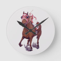 Racing Thoroughbred is the Winning Horse