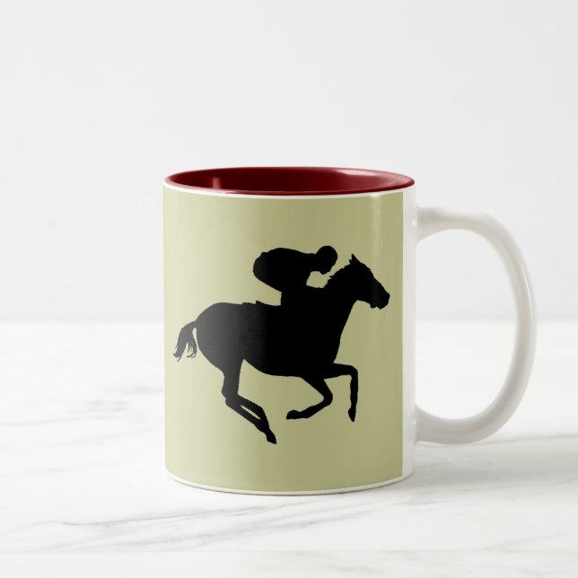 Racing Two-Tone Coffee Mug (Right)