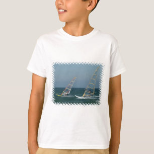 Racing Windsurfers Kid's T-Shirt
