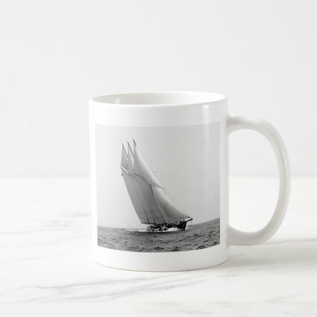 Racing Yacht Atlantic, 1904 Coffee Mug (Right)