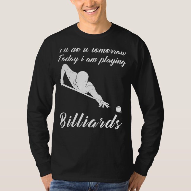 Rack Em Up in Style: Tomorrows Billiards Tee for C (Front)