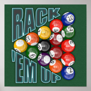 Rack Em Up Poster