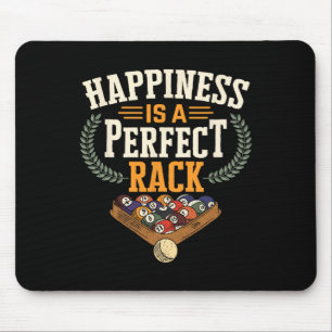 Rack Funny Pool Billiards Game Snooker Pool Player Mouse Mat
