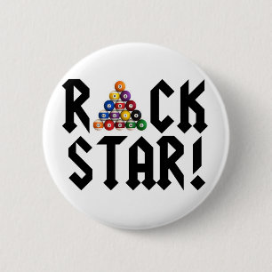Rack Star! 6 Cm Round Badge