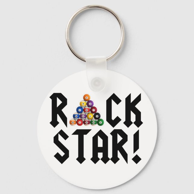 Rack Star! Key Ring (Front)