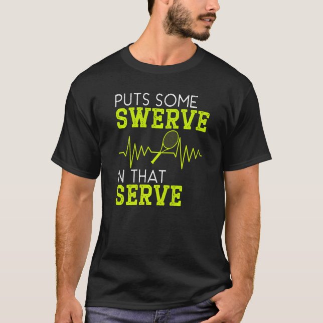 Racket Lawn Tennis Game Sport Tennis   T-Shirt (Front)