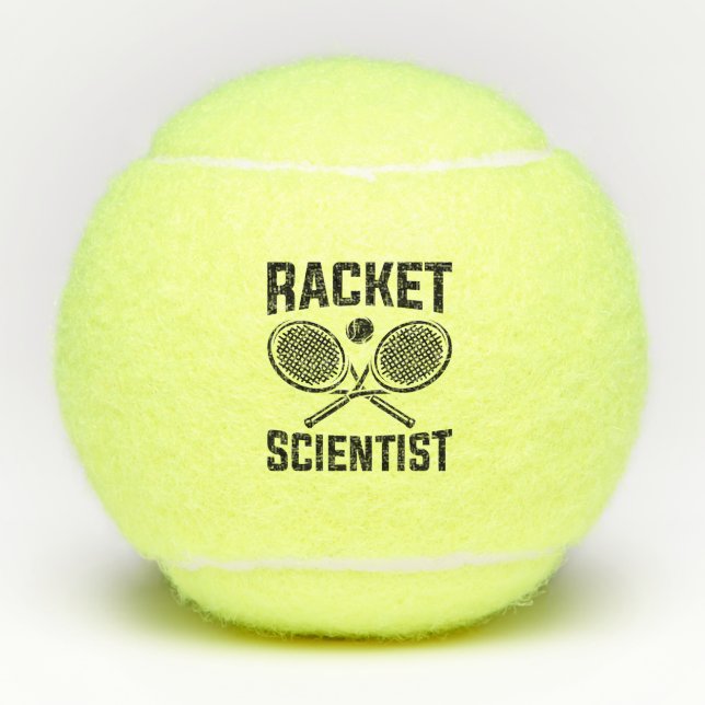 Racket Scientist Tennis Balls (Front)