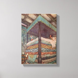 Rackham Fairytal Canvas Princess and the Pea