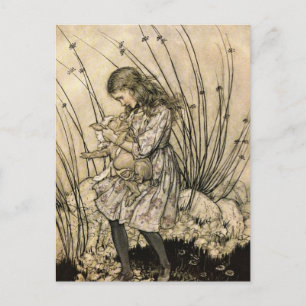 Rackham's Alice In Wonderland Postcard