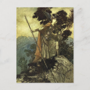 Rackham's Valkyrie Postcard