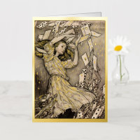 Rackham's Vintage Alice in Wonderland Folded