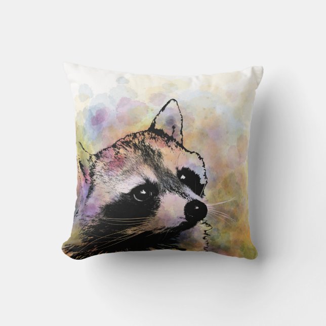 racoon 23 cushion (Front)