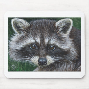 Racoon #3 mouse mat