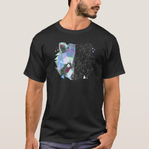 Racoon Animal Arty Racoon T-Shirt