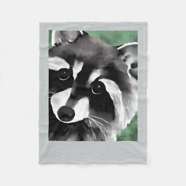 Racoon Art Blankets (Front)