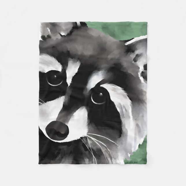 Racoon Art Blankets (Front)