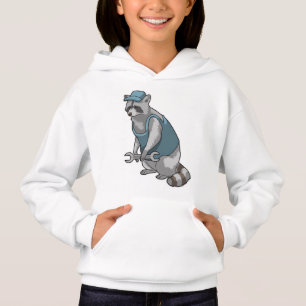 Racoon as Craftsman with Wrench