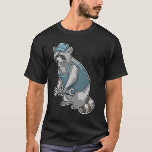 Racoon as Craftsman with Wrench T-Shirt