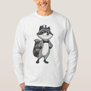 Racoon as Groom with Tie T-Shirt