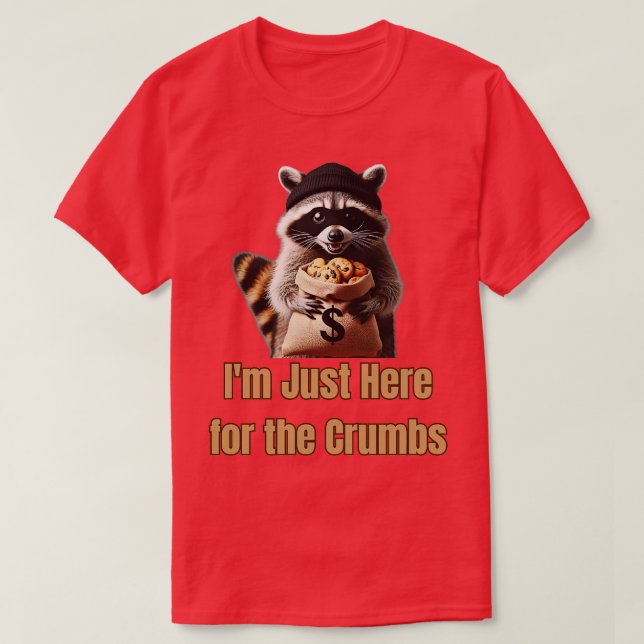 Racoon Bandit 2 T-Shirt (Design Front)