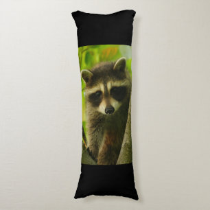 racoon body cushion