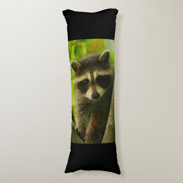 racoon body cushion (Front Vertical)